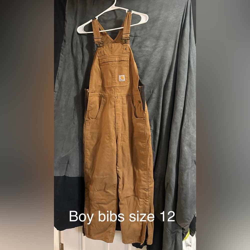 Carhartt boys bibs